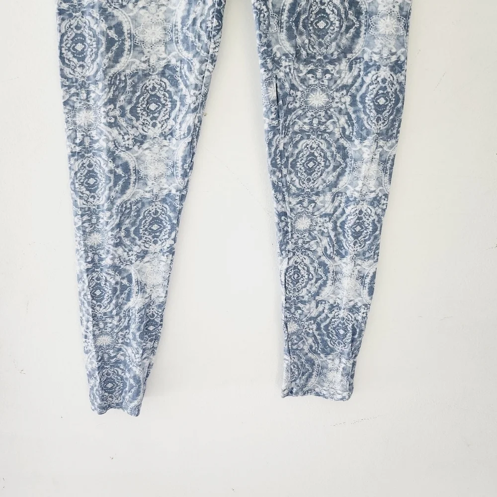 NWT JESSICA SIMPSON girls china blue tile pants